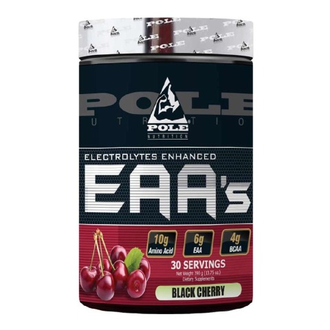 1 - Pole Nutrition EAA,  0.86 lb  30 Servings  Black Cherry 