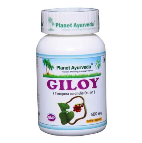 Planet Ayurveda Giloy (500 mg), 60 veggie capsule(s) Planet Ayurveda Giloy (500 mg), 60 veggie capsule(s)