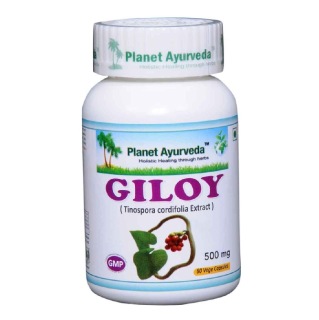 Planet Ayurveda Giloy (500 mg), 60 veggie capsule(s)
