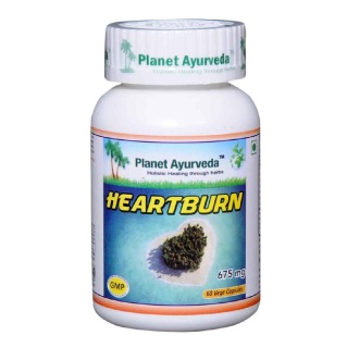Planet Ayurveda Heartburn (675 mg), 60 veggie capsule(s)