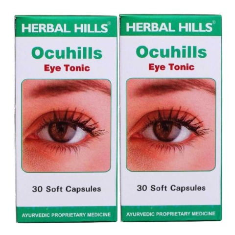 Herbal Hills Ocuhills (Eye Care), 30 capsules - Pack of 2 Herbal Hills Ocuhills (Eye Care), 30 capsules - Pack of 2