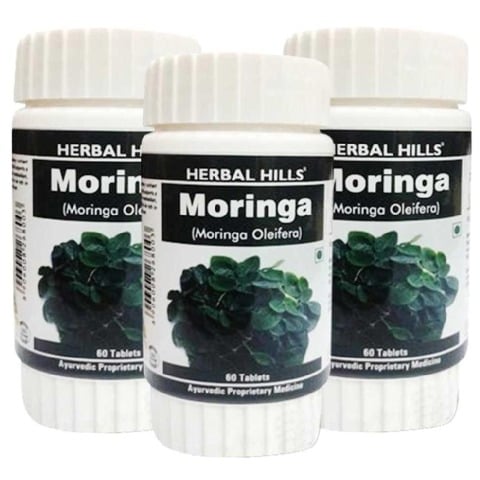 Herbal Hills Moringa, 60 tablet(s) - Pack of 3 Herbal Hills Moringa, 60 tablet(s) - Pack of 3