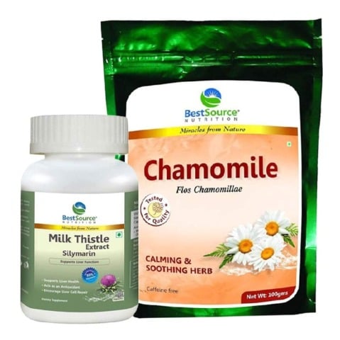 BestSource Nutrition For Liver Health - Milk Thistle+ Chamomile Herb BestSource Nutrition For Liver Health - Milk Thistle+ Chamomile Herb