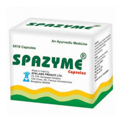 Kairali Spazyme, 60 capsules Kairali Spazyme, 60 capsules