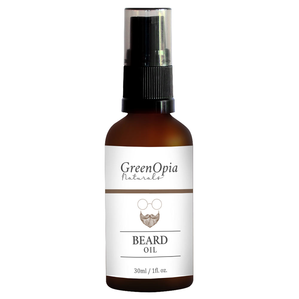 1 - GreenOpia Beard Oil,  60 ml  Growth of Hair 