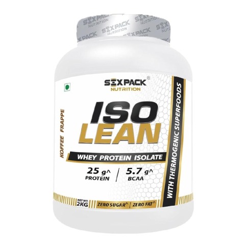 1 - Six Pack Nutrition Iso Lean Whey Protein Isolate,  4.4 lb  Koffee Frappe 