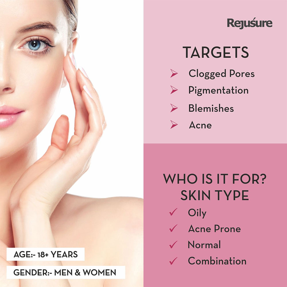 3 - Rejusure PHA + Niacinamide Face Toner,  100 ml  for Oily & Normal Skin 