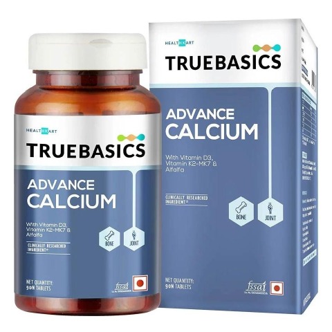 2 - TrueBasics Advance Calcium Vitamin D3 & K2MK7 OP, 90 tablet(s) Unflavoured