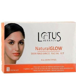 Lotus Herbals Natural Glow, 1 Piece(s)/Pack Skin Radiance 1 Facial Kit