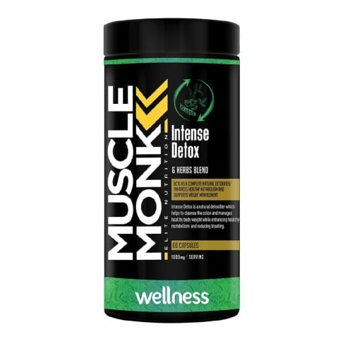 1 - MuscleMonk Detox Intense, 60 capsules