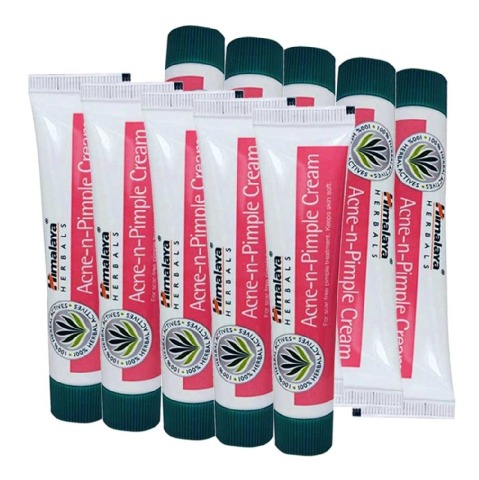 Himalaya Face Cream, 20 g Acne-n-Pimple -Pack of 10