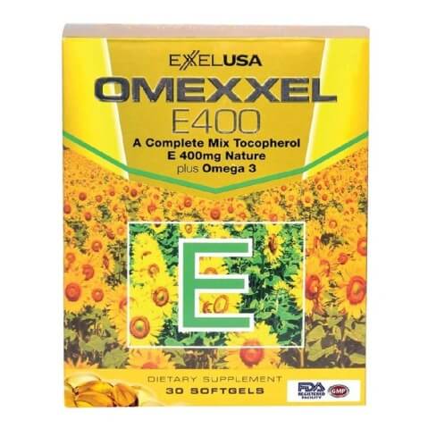ExxelUSA Omexxel E400, 30 softgels ExxelUSA Omexxel E400, 30 softgels