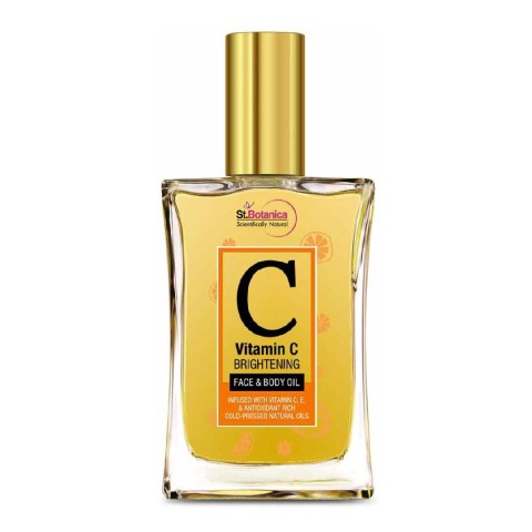 1 - St.Botanica Vitamin C Brightening Face & Body Oil,  100 ml  for All Skin Types 