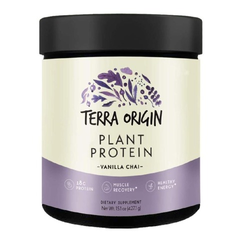 1 - Terra Origin Plant Protein,  Vanilla Chai  0.94 lb 