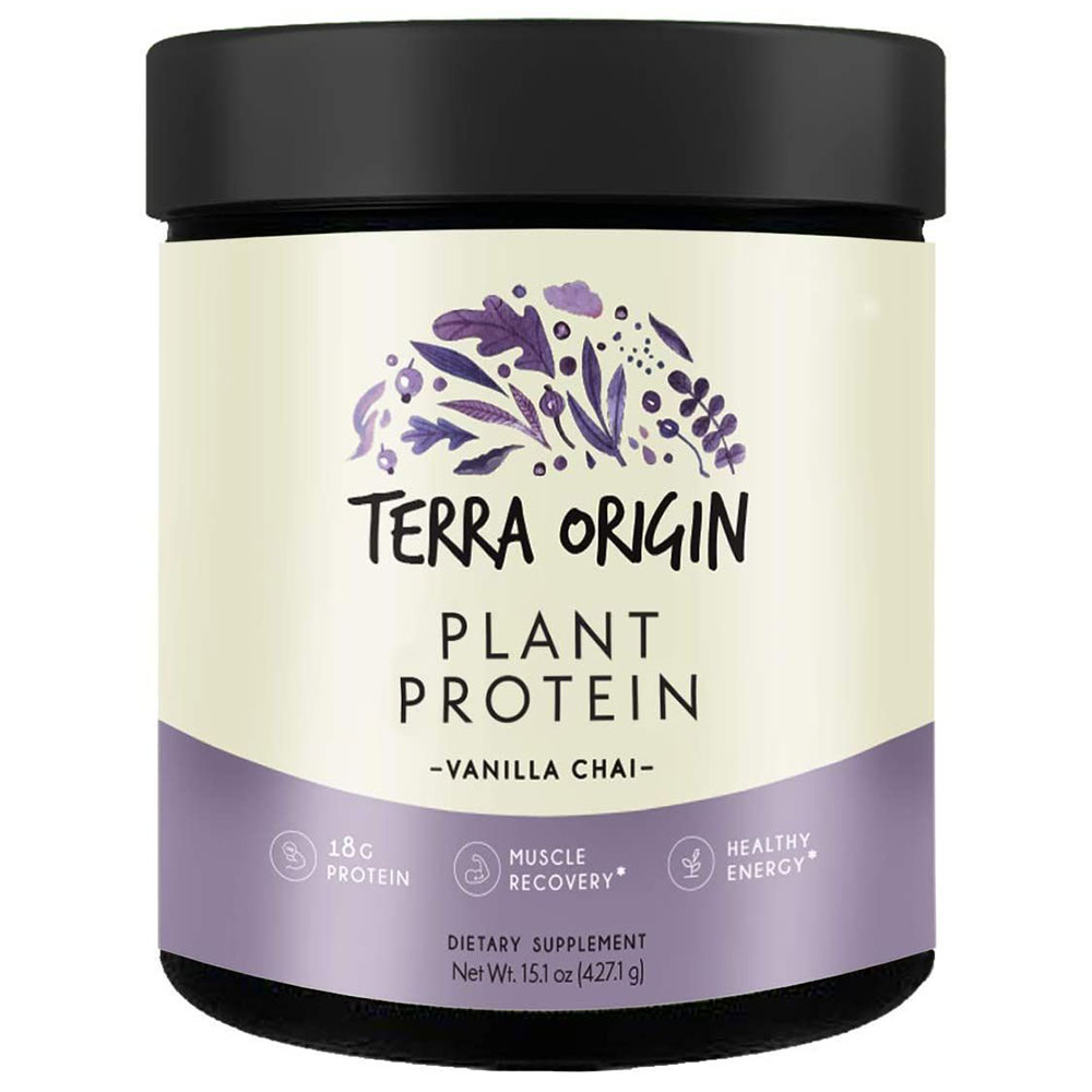 1 - Terra Origin Plant Protein,  Vanilla Chai  0.94 lb 