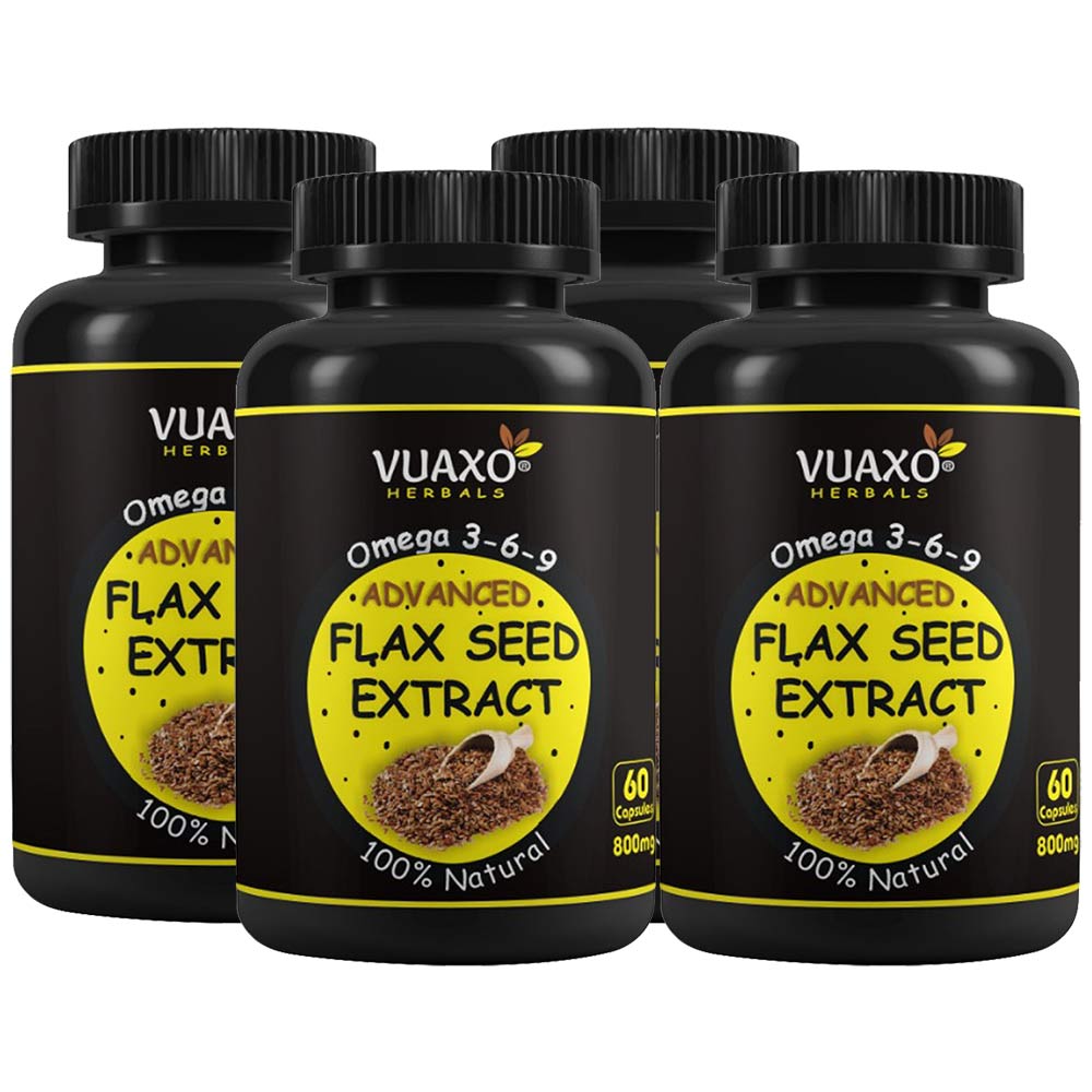 1 - Vuaxo Advanced Flaxseed Extract,  240 capsules 