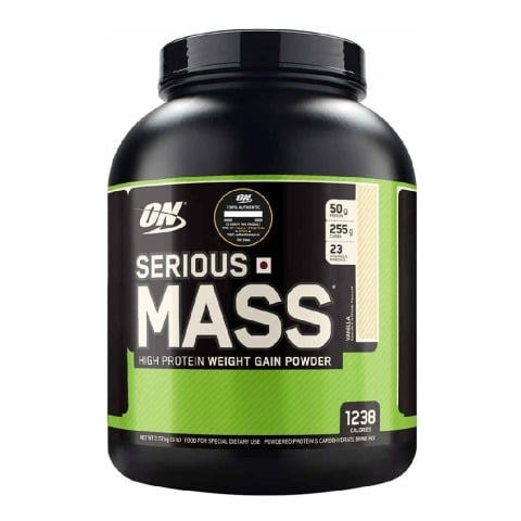 1 - ON (Optimum Nutrition) Serious Mass OP, 6 lb Vanilla