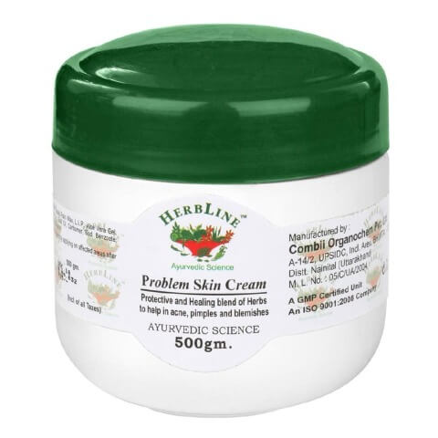 Herbline Problem Skin Cream, 500 g for All Skin Types Herbline Problem Skin Cream, 500 g for All Skin Types
