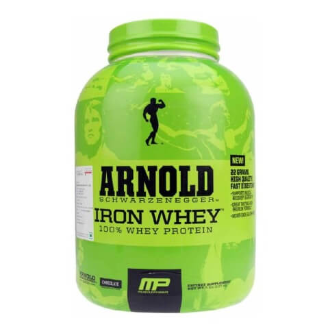 MusclePharm Arnold Iron Whey,  5 lb  Chocolate 