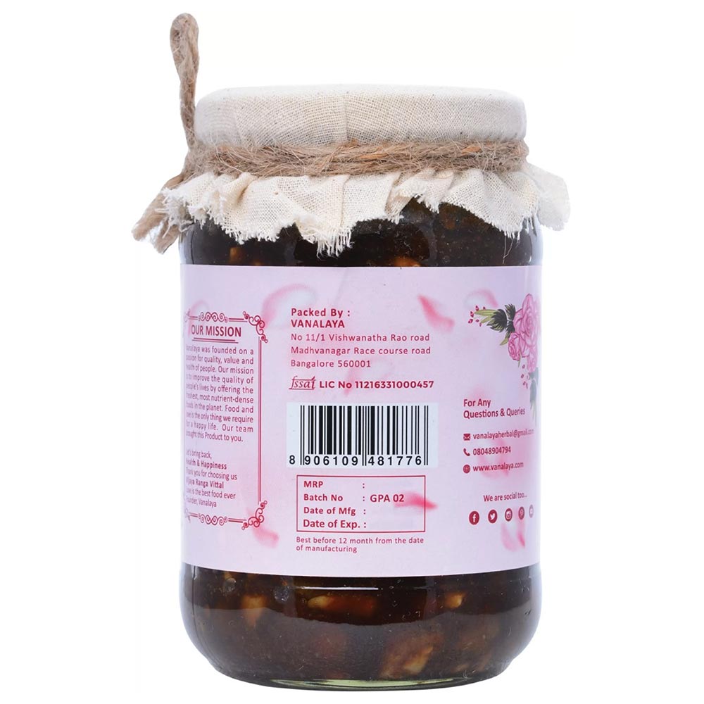 3 - Vanalaya Gulkand,  600 g 