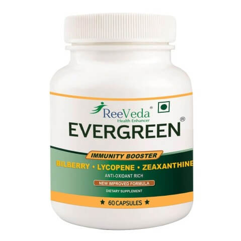 ReeVeda Evergreen with Antioxidant Nutrients, 60 capsules ReeVeda Evergreen with Antioxidant Nutrients, 60 capsules