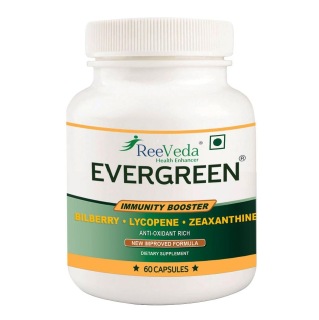 ReeVeda Evergreen with Antioxidant Nutrients, 60 capsules