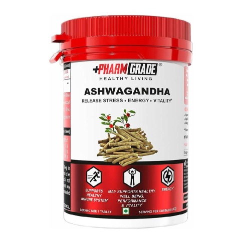 1 - Pharmgrade Healthy Living Ashwagandha,  60 tablet(s) 