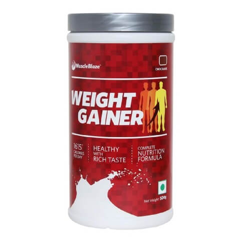 MuscleBlaze Weight Gainer, Chocolate 1.1 lb MuscleBlaze Weight Gainer, Chocolate 1.1 lb