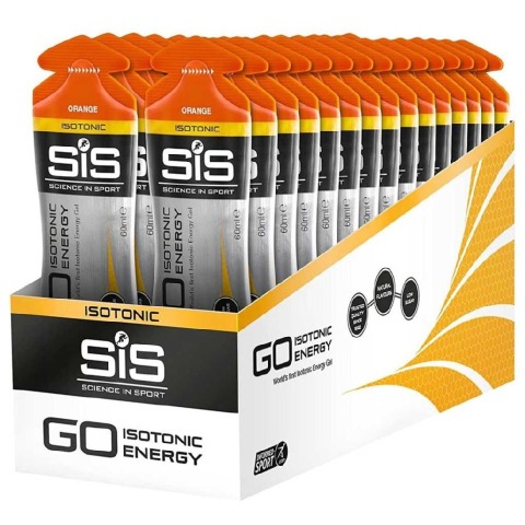 1 - Science In Sport SIS Gel Go Isotonic Energy,  15 Piece(s)/Pack  Orange 