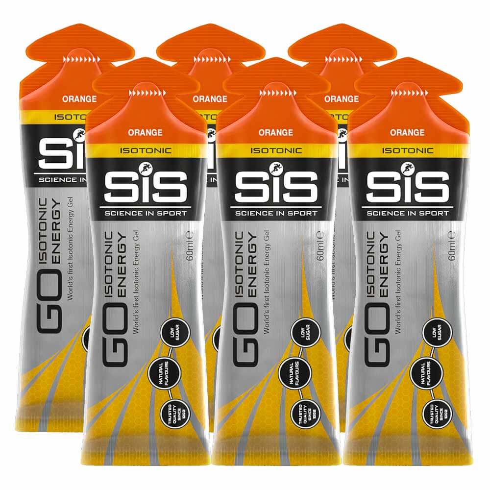 1 - Science In Sport SIS Gel Go Isotonic Energy,  6 Piece(s)/Pack  Orange 