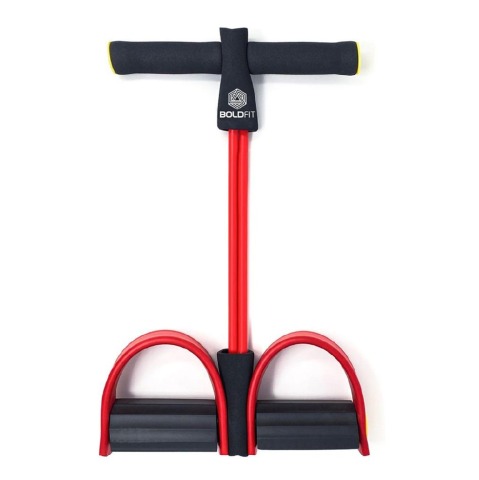 1 - Boldfit Tummy Trimmer,  Red  Free Size 