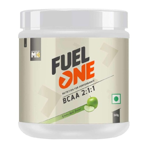 2 - MB Fuel One BCAA 2:1:1, 0.75 lb 50 Servings Green Apple