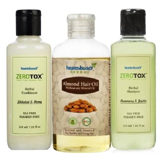 Healthbuddy Hair Growth Remedy Pack, Hair Growth 3 Piece(s)/Pack