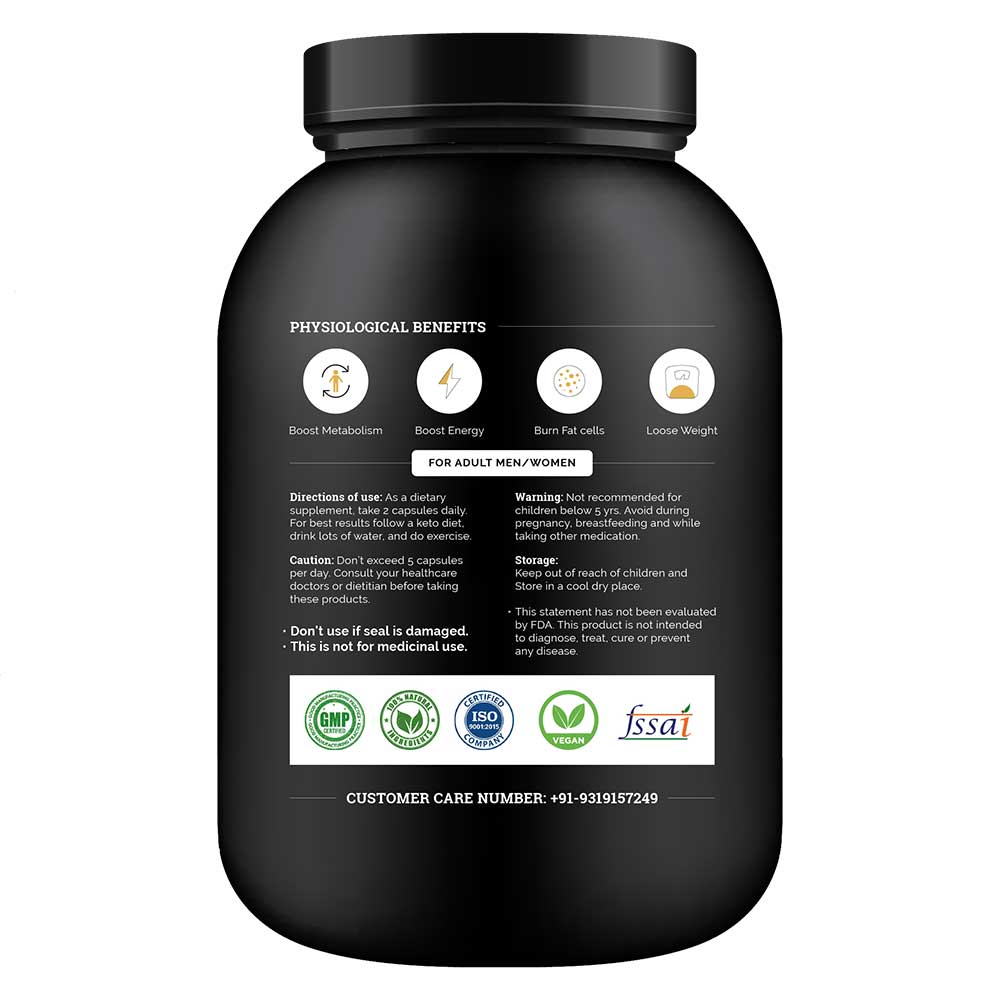3 - Ketofy Keto Booster,  30 veggie capsule(s)  Unflavoured 