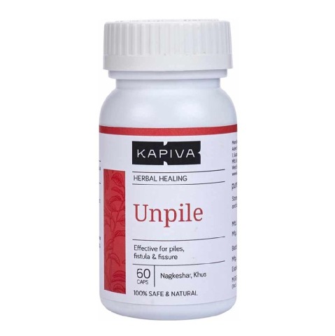 1 - Kapiva Unpile,  60 capsules 
