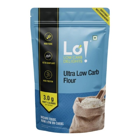 1 - Lo! Foods Ultra Low Carb Keto Atta,  Unflavoured  5 kg 