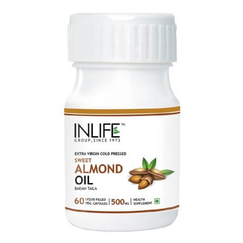 INLIFE Almond Oil, 60 capsules INLIFE Almond Oil, 60 capsules