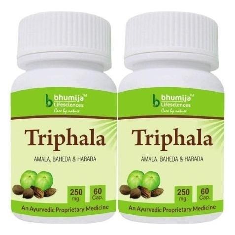 Bhumija Triphala - Pack of 2, 60 capsules Bhumija Triphala - Pack of 2, 60 capsules