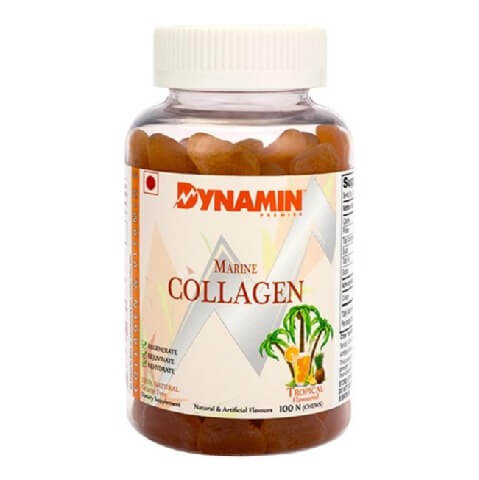 Dynamin Marine Collagen, 100 gummies Tropical Dynamin Marine Collagen, 100 gummies Tropical