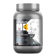 MuscleBlaze Biozyme Performance Whey Protein Powder- 2.2 lb Rich Chocolate