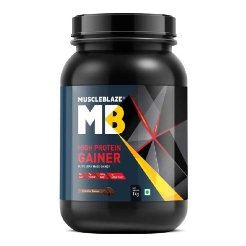 1 - MuscleBlaze High Protein Lean Mass Gainer OP,  2.2 lb  Chocolate 