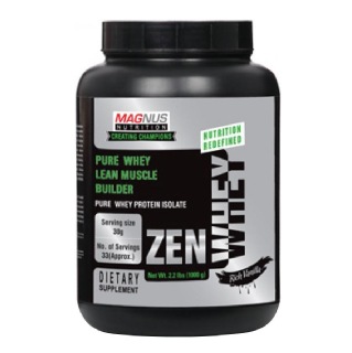 Magnus Nutrition Zen Whey, 2.2 lb Rich Vanilla