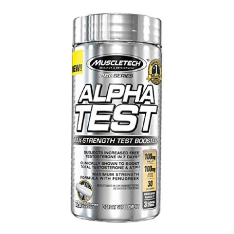 MuscleTech Pro Series Alpha Test, 120 capsules Unflavoured MuscleTech Pro Series Alpha Test, 120 capsules Unflavoured