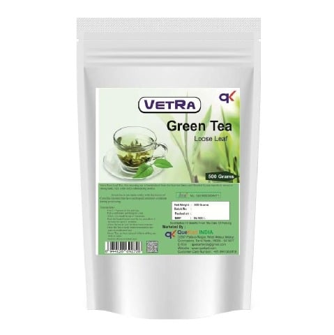 Vetra Green Tea Loose Leaf, 0.5 kg Unflavoured Vetra Green Tea Loose Leaf, 0.5 kg Unflavoured