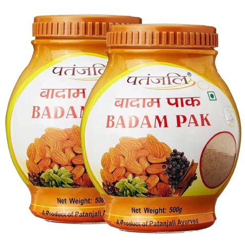 Patanjali Badam Pak - Pack of 2 0.5 kg Patanjali Badam Pak - Pack of 2 0.5 kg