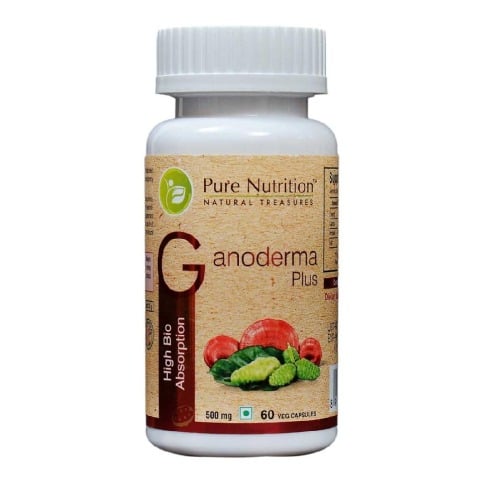 Pure Nutrition Ganoderma Plus, 60 capsules Pure Nutrition Ganoderma Plus, 60 capsules