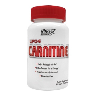 Nutrex Lipo-6 Carnitine, 60 capsules Unflavoured