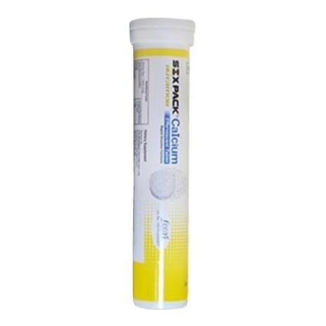 Six Pack Nutrition Calcium Effervescent, Lemon 20 tablet(s) Six Pack Nutrition Calcium Effervescent, Lemon 20 tablet(s)