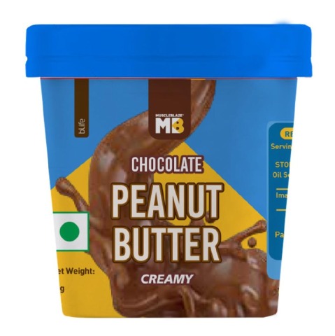 MuscleBlaze Chocolate Peanut Butter, 1 Piece(s)/Pack Creamy (Molten Pack)
