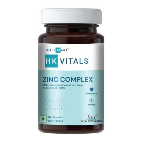 HealthKart HK Vitals Zinc Complex OP, 60 tablet(s)